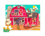 Shaped box puzzles, 36 stuks Boerderijvrienden
