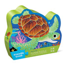 Shaped box puzzles, 36 stuks Zeeschildpad