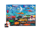 Above + below puzzles, 48 stuks Voertuigen