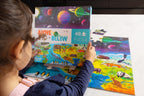 Above + below puzzles, 48 stuks De aarde en de ruimte