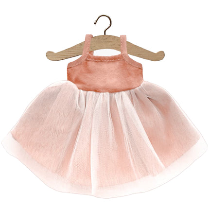 Minikane poppenkleding Rosella tutu in roze