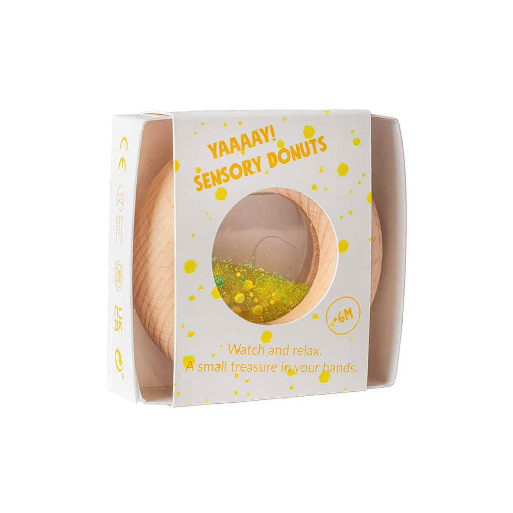 Calm Donut Geel