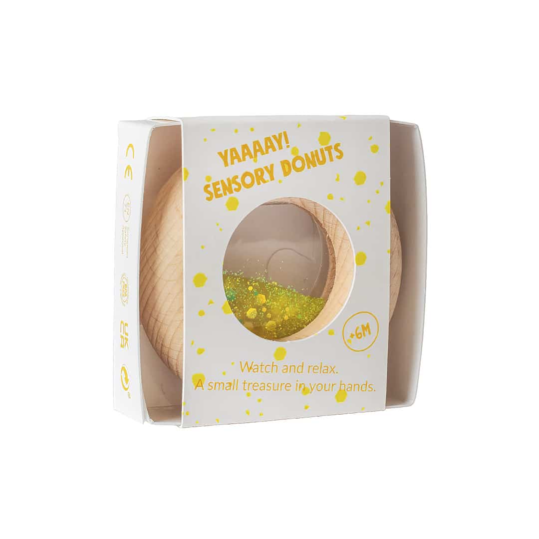 Calm Donut Geel