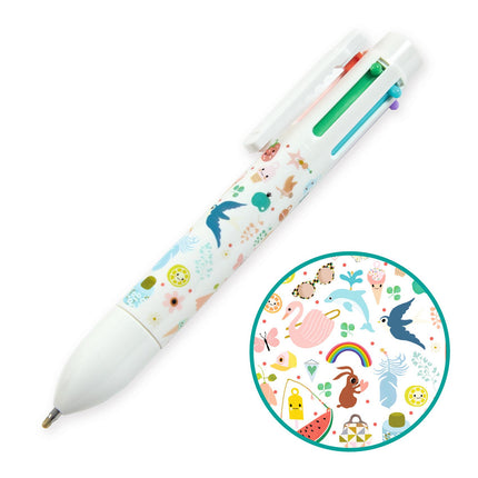 Djeco regenboogpen met 6 kleuren Tinou