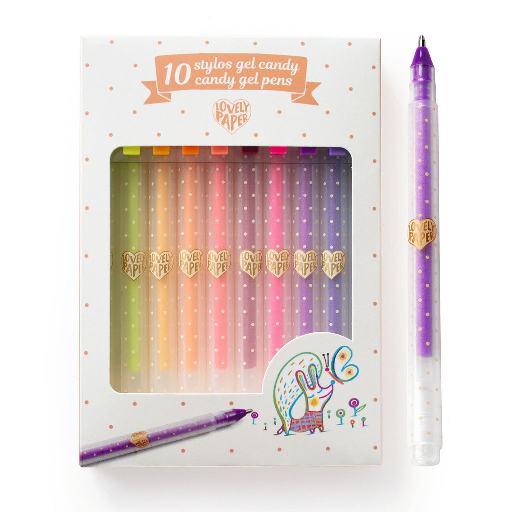 10 gel candy pennen