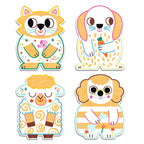 Djeco magische kleurplaat huisdieren