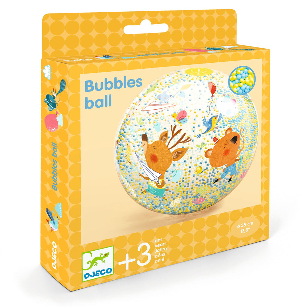 Djeco opblaasbare bal Bubbles
