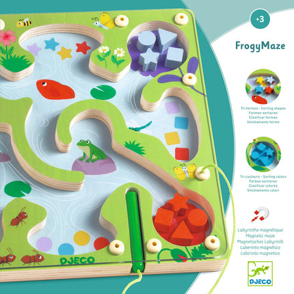 Djeco magnetisch puzzelspel Frogymaze