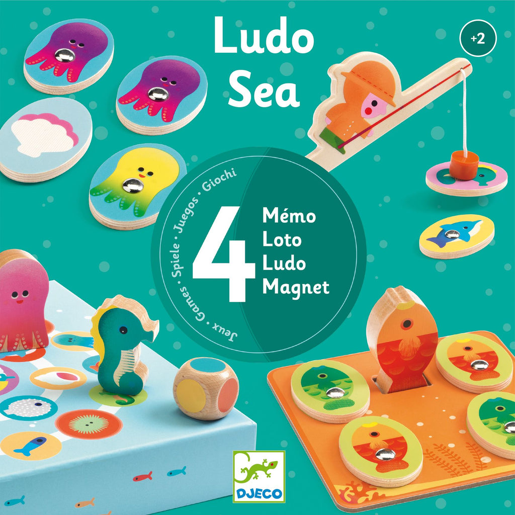 Ludo Sea 4 Spelletjes