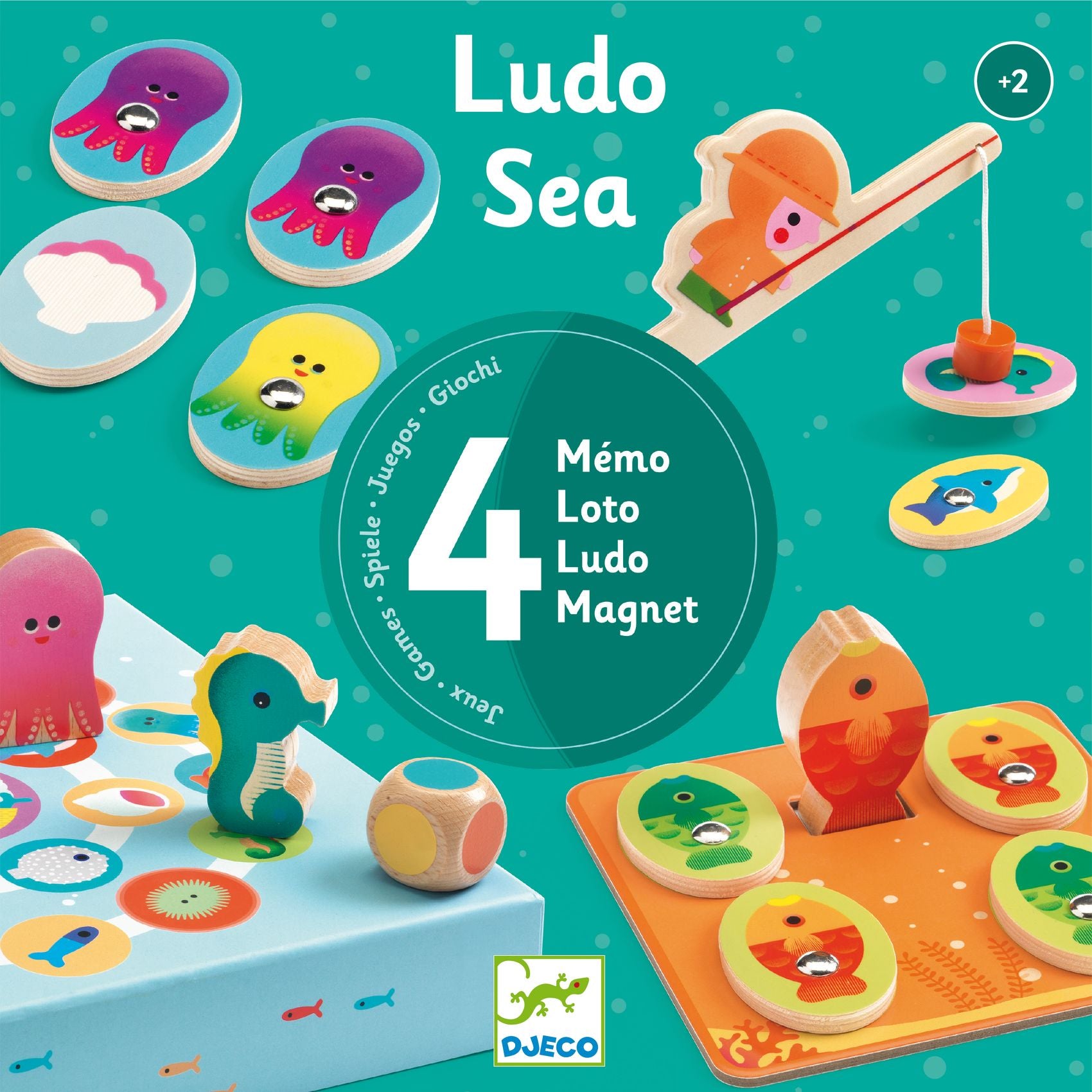 Ludo Sea 4 Spelletjes