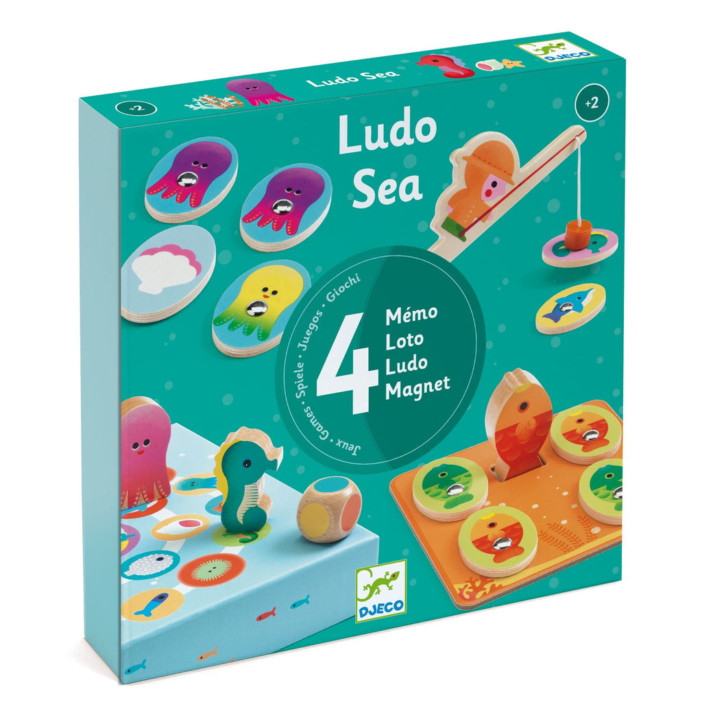 Ludo Sea 4 Spelletjes