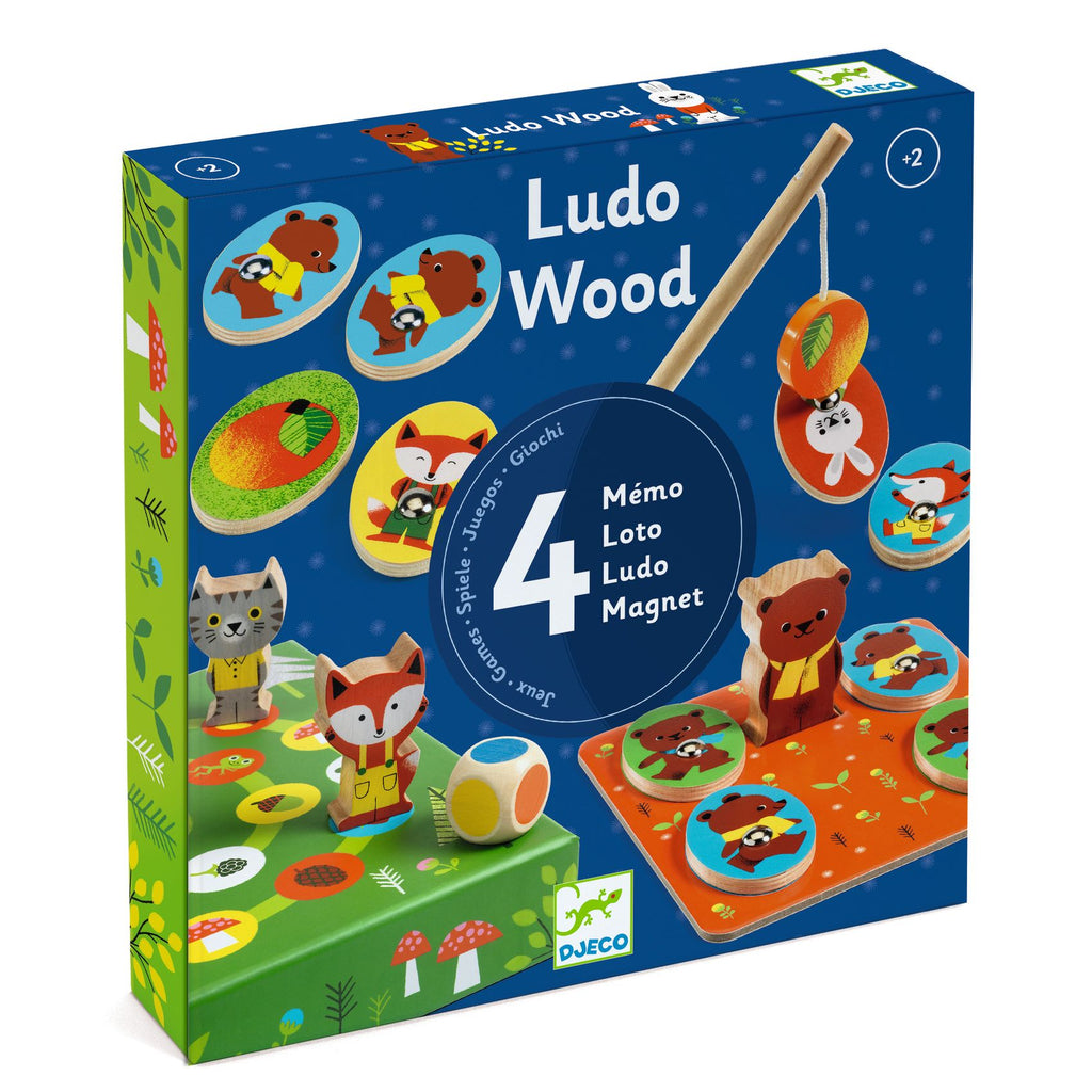 LudoWood - 4 spellen