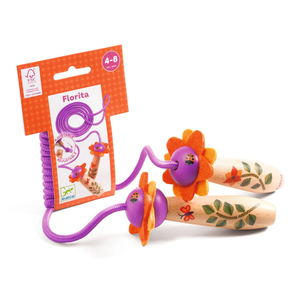Verstelbaar springtouw Florita