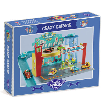 Djeco Crazy Motors houten garage