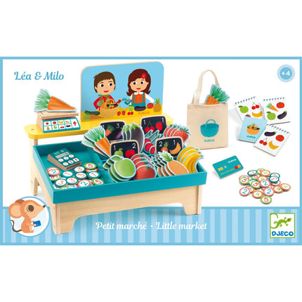 Djeco Mia & Leo  fruit- en groentekraam