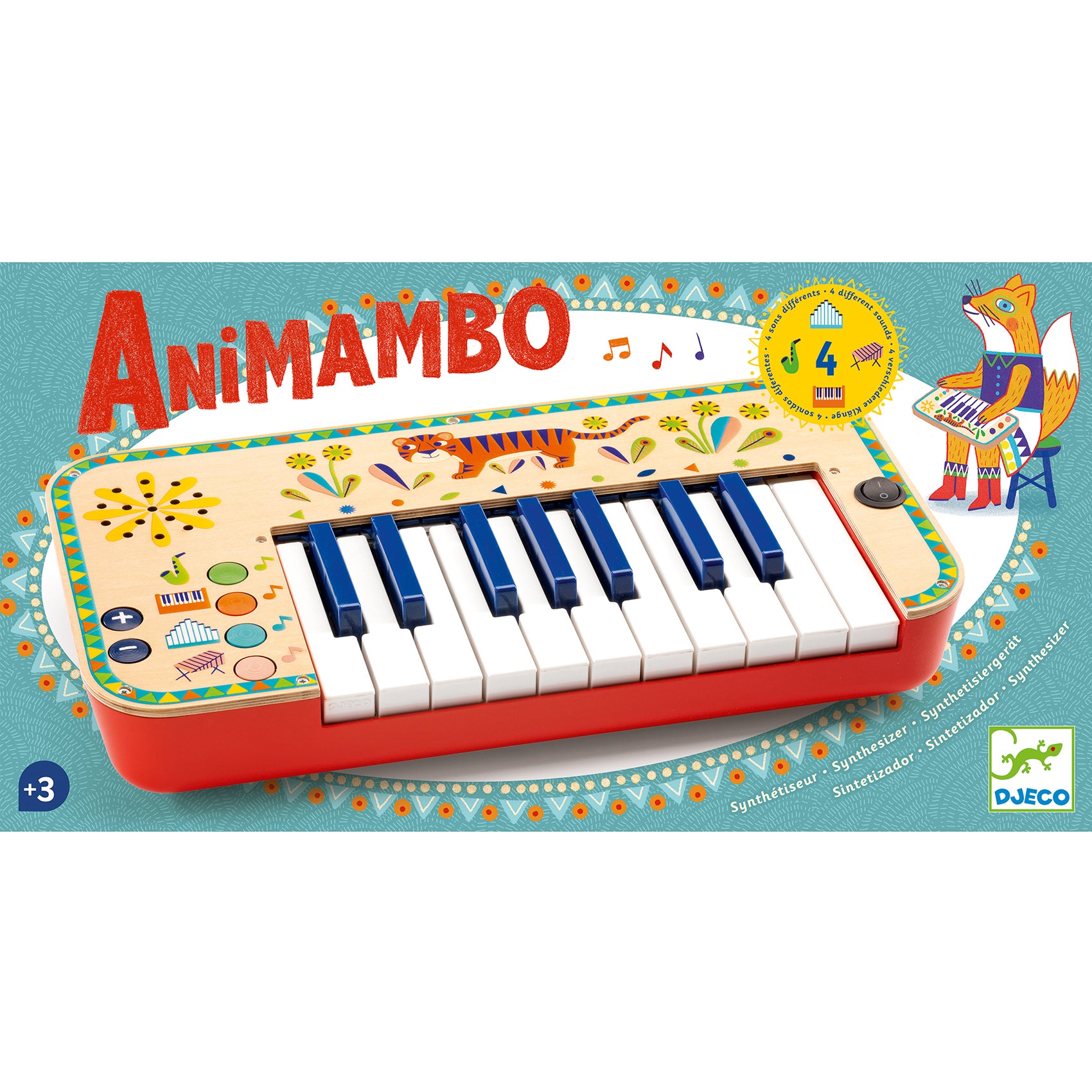 Synthesizer elektrisch keyboard Animambo