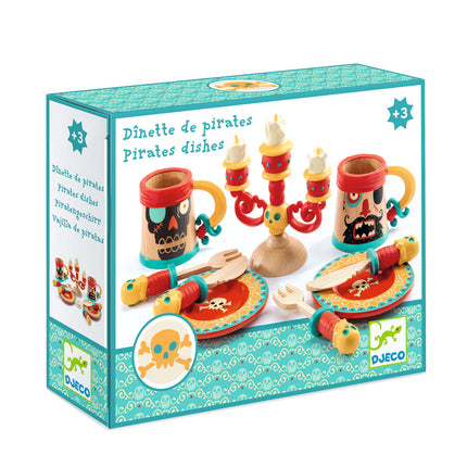 Djeco piraten diner set