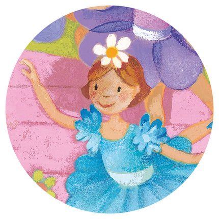 Djeco puzzel De ballerina met de bloem – 36 stukjes