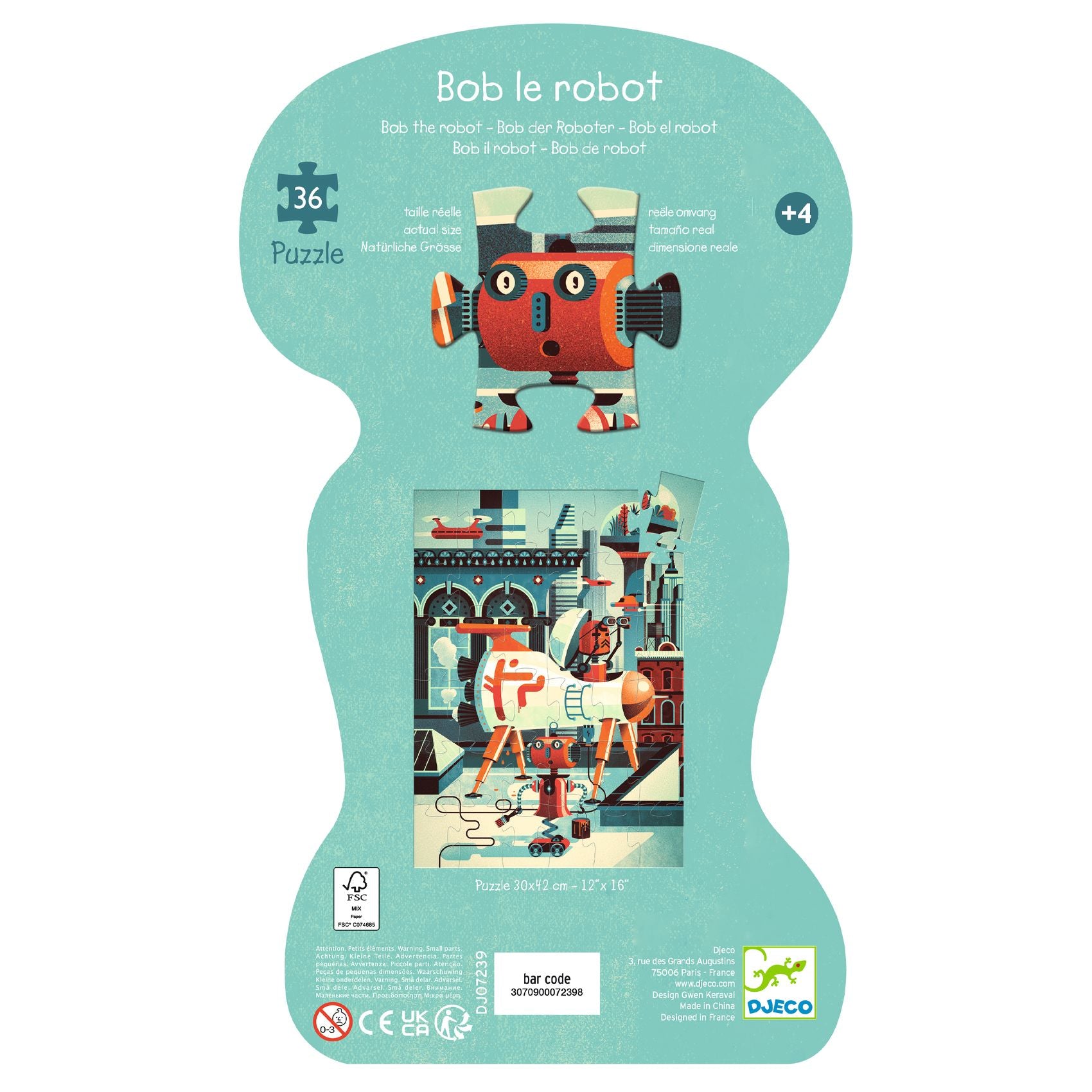 Bob the robot 36 pcs