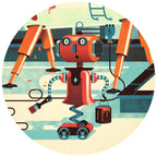 Bob the robot 36 pcs