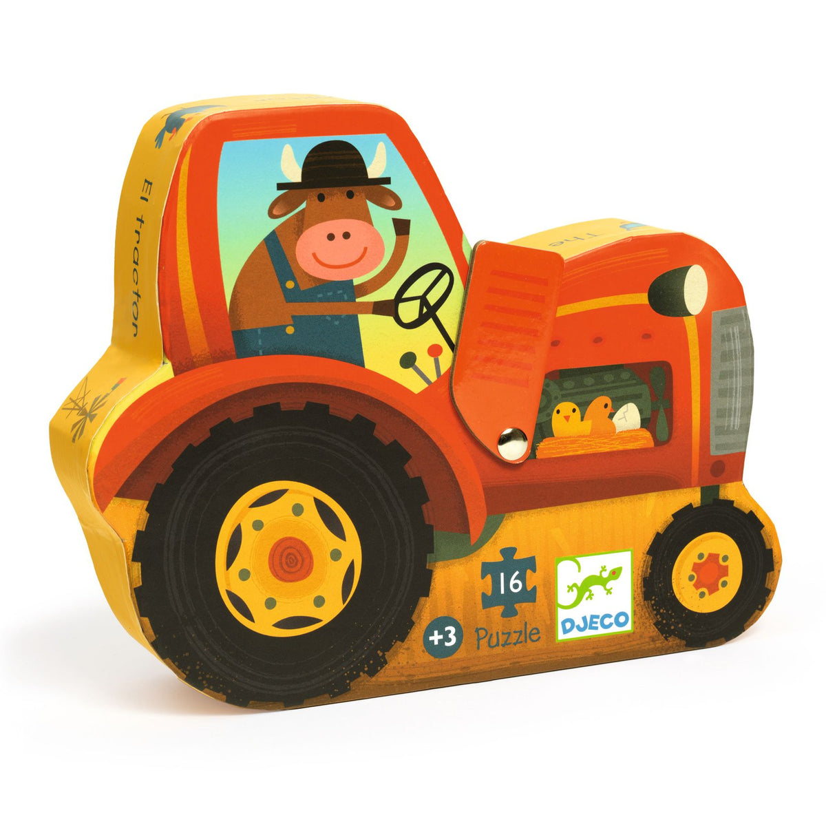 Tractor – 16 stukjes