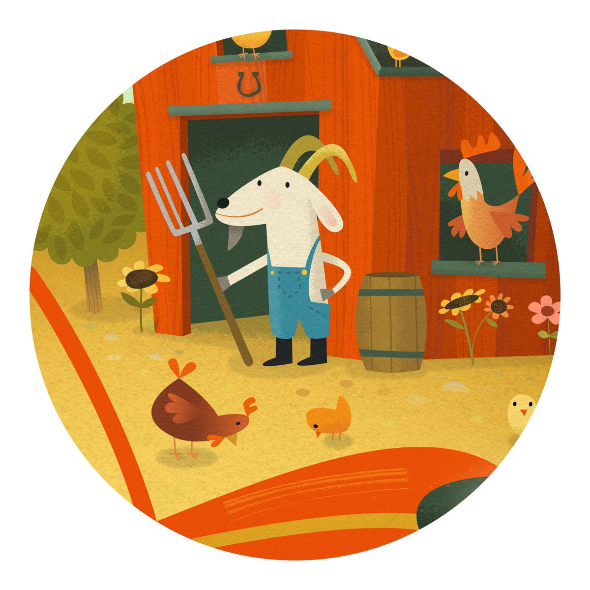 Tractor – 16 stukjes