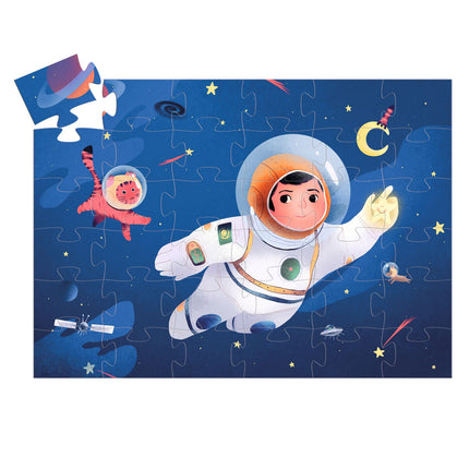 Djeco Astronaut op de maan – 36 stukjes