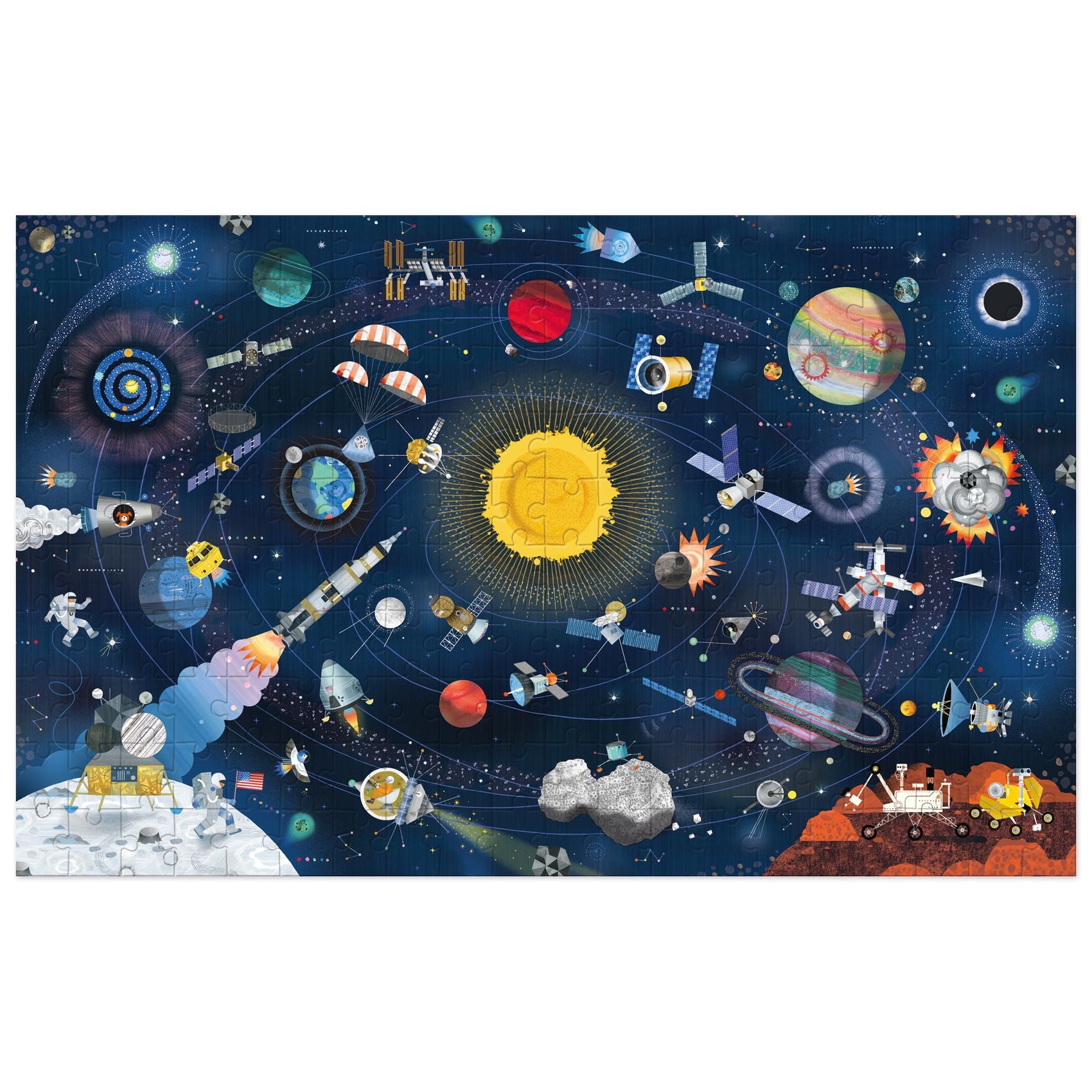 The space + booklet 200pc