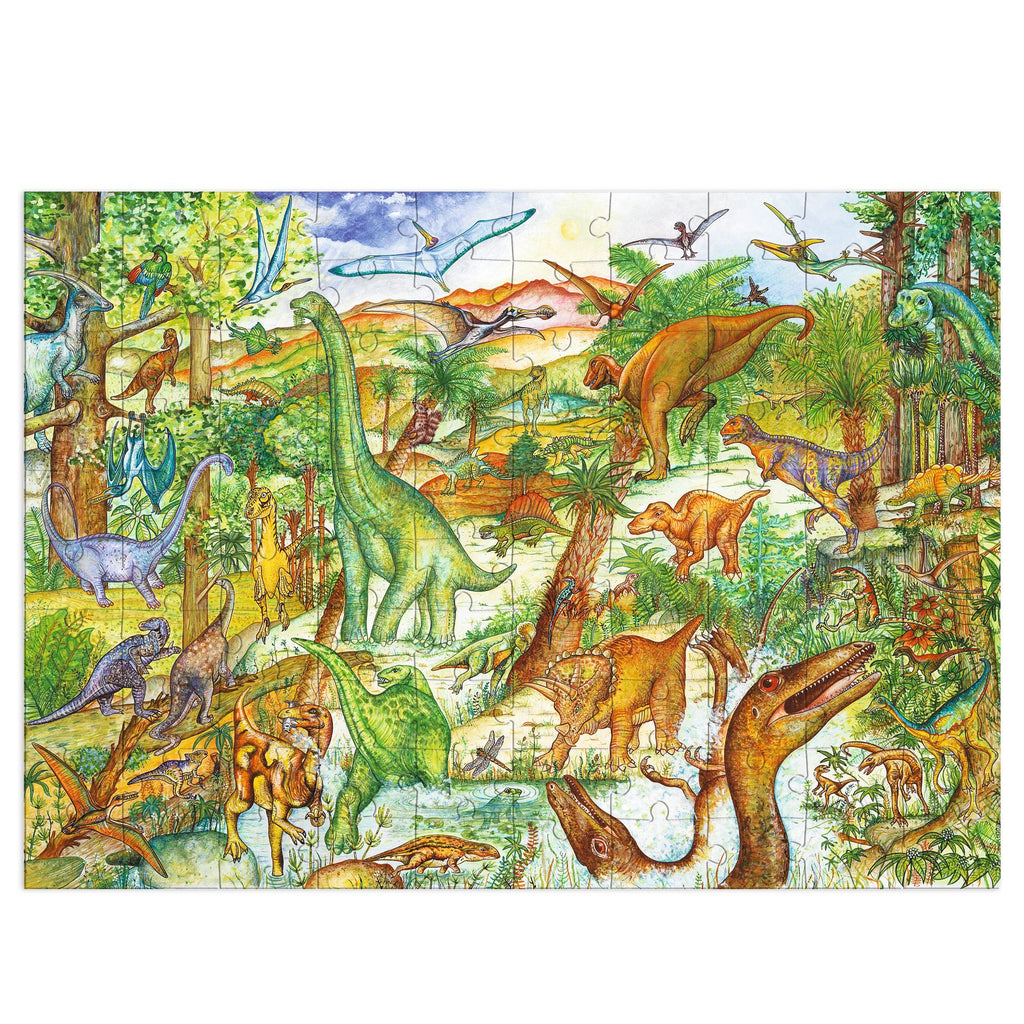 Dinosaurs + booklet - 100 pcs