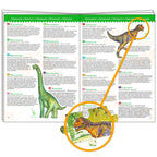 Dinosaurs + booklet - 100 pcs