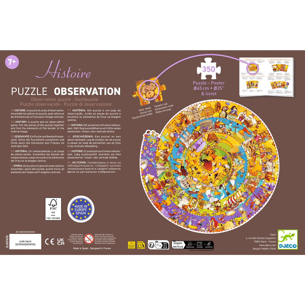 History + booklet - 350 pcs