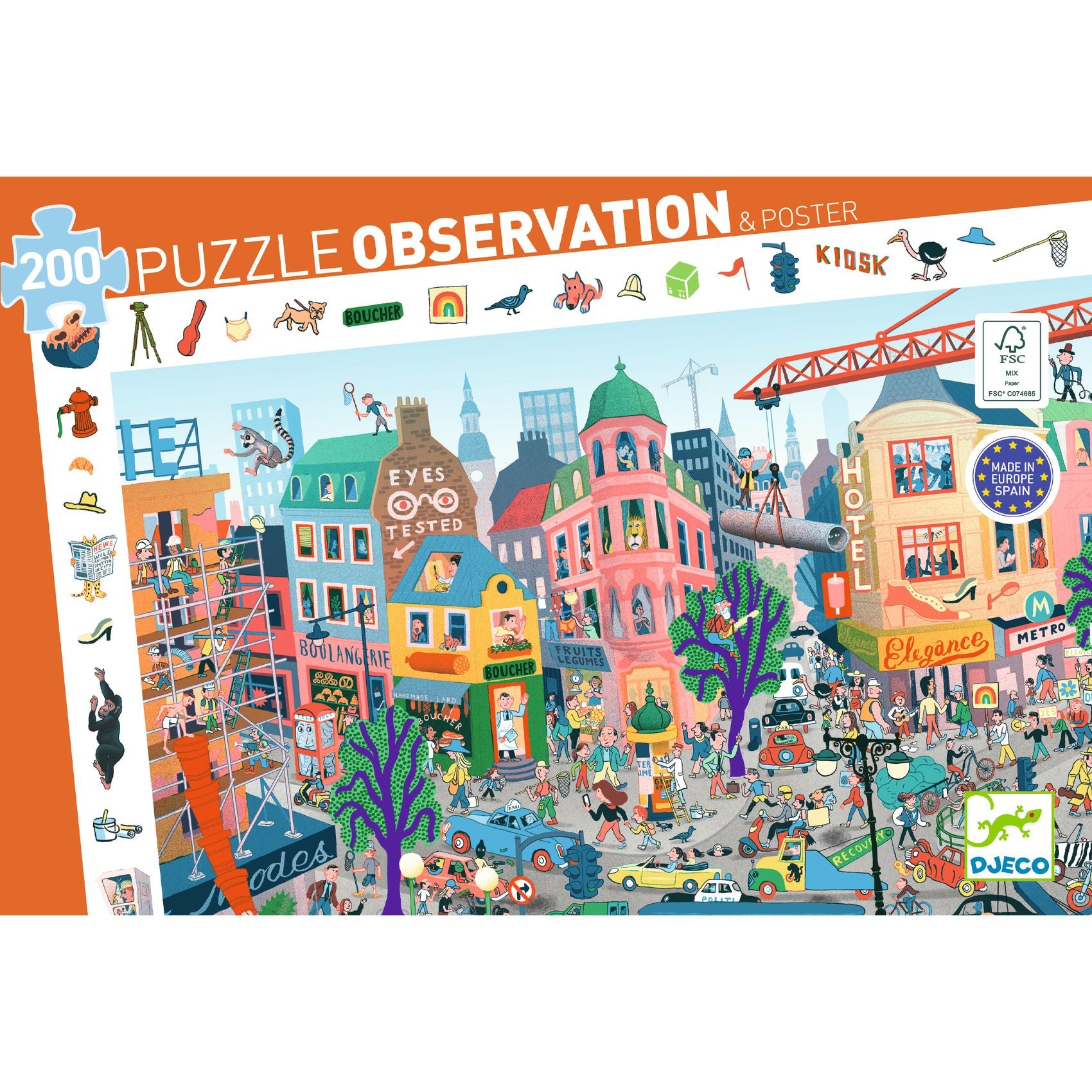 De stad 200pcs
