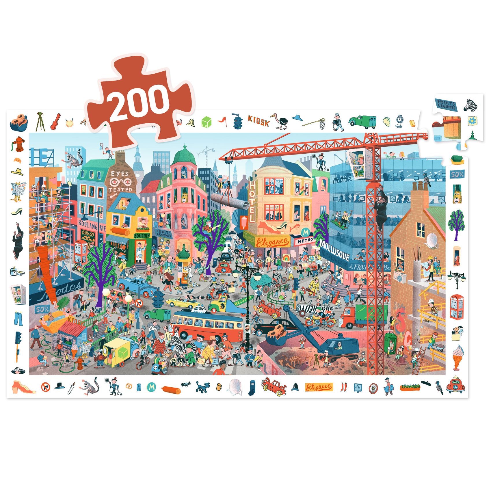 De stad 200pcs