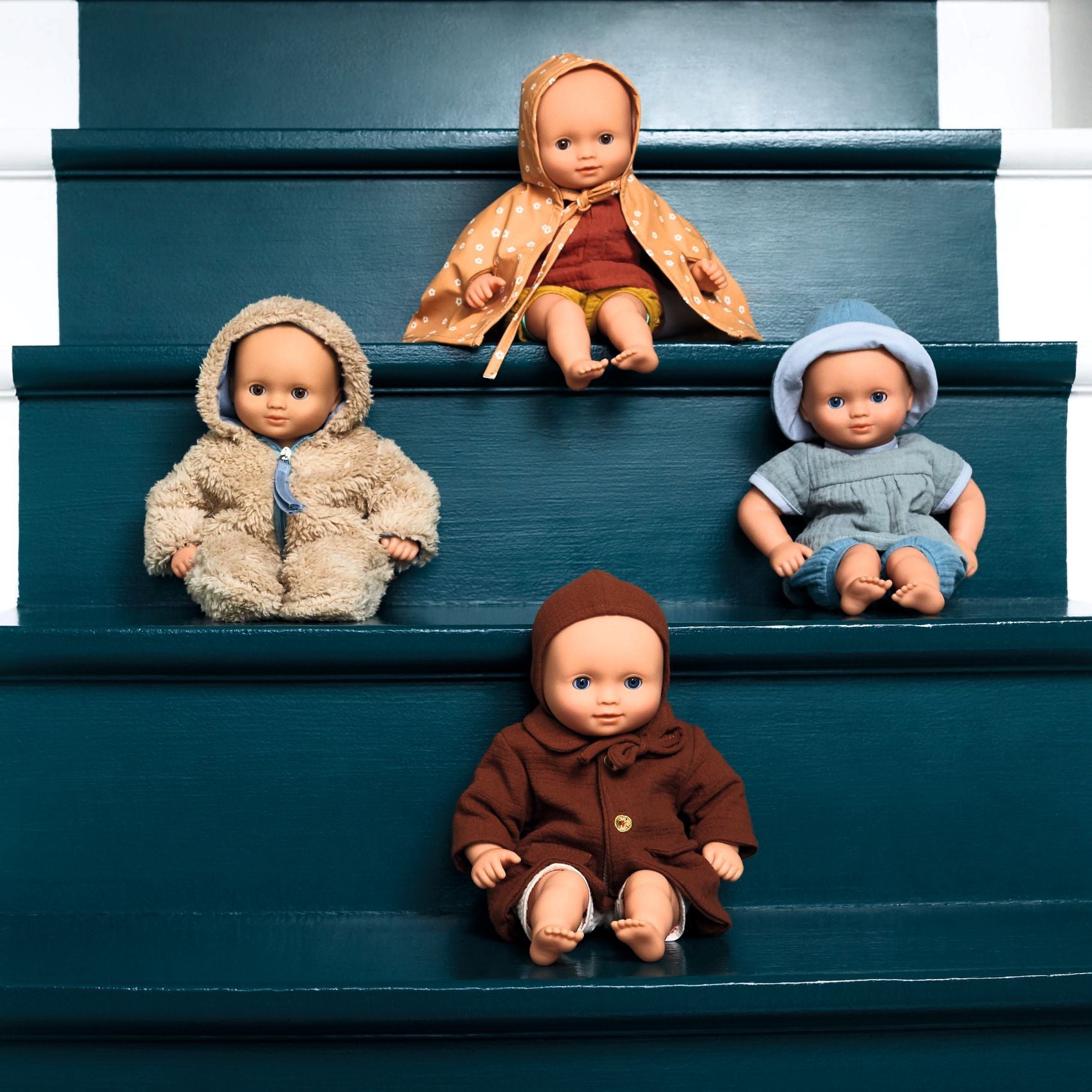 Pomea poppenoutfit warm