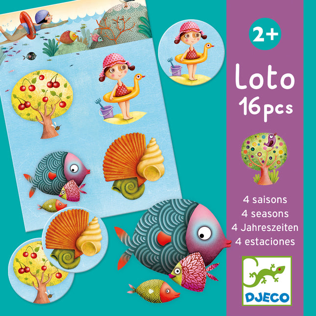 Djeco lotto 4 seizoenen