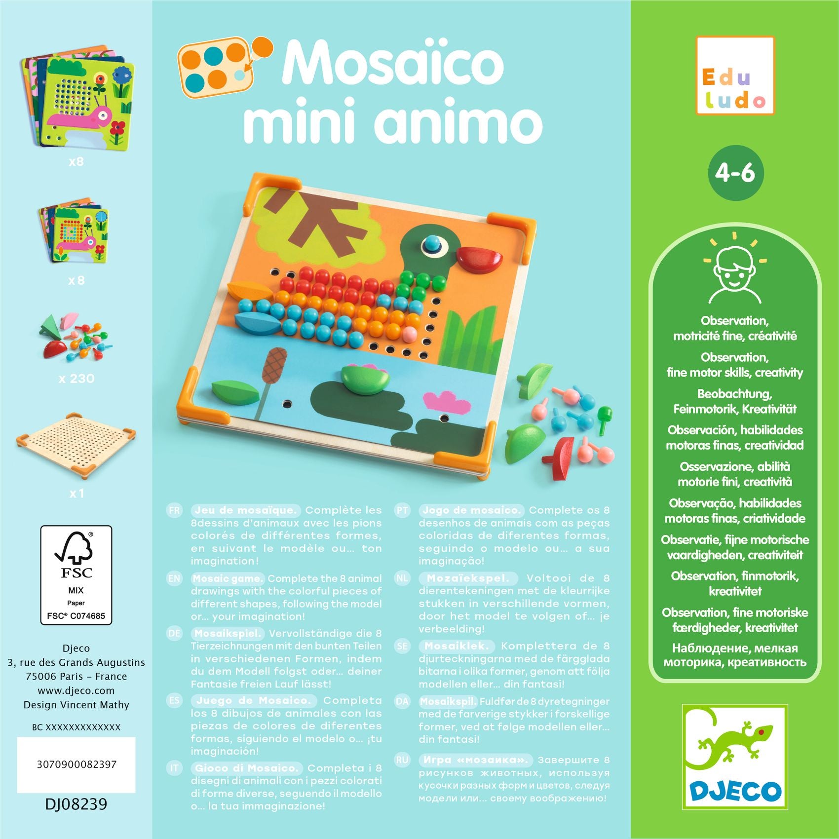Mosaïek Mini Animo