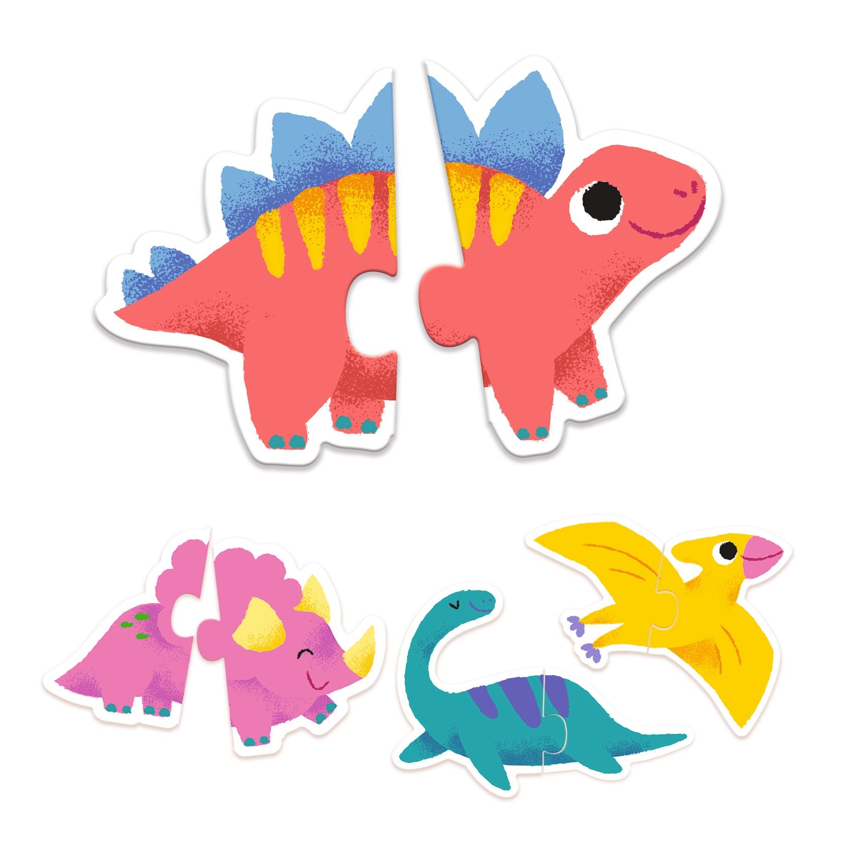 Djeco Duo puzzel Duo Dinos