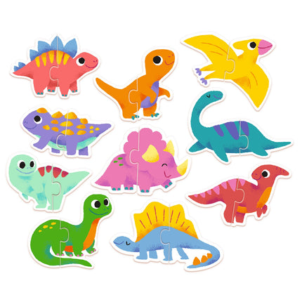 Djeco Duo puzzel Duo Dinos