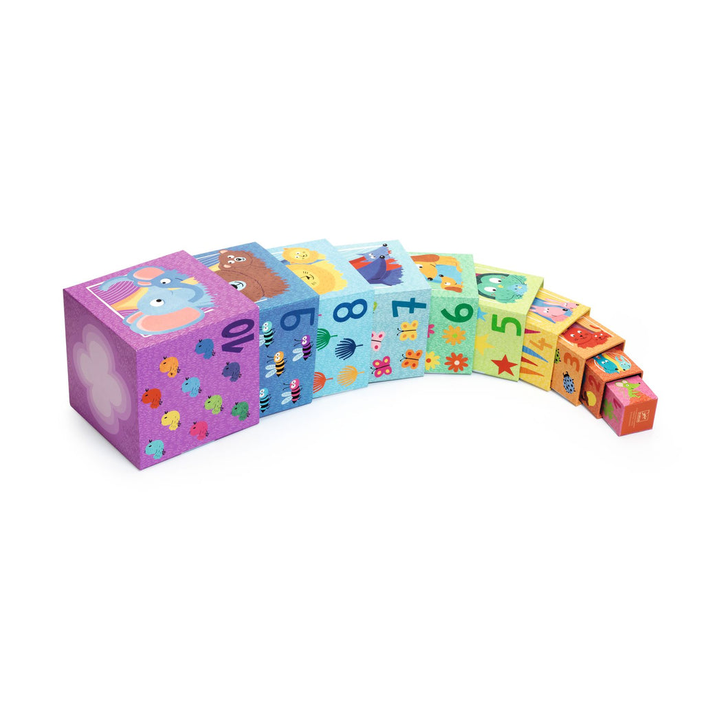 10 blokjes Regenboog