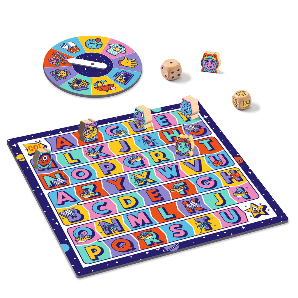 Djeco Cool School ABC Rapido letterspel