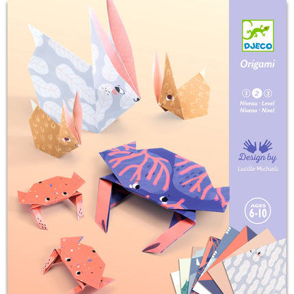 Djeco origami dierenfamilies