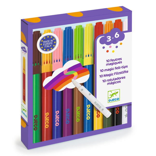 Djeco 10 Magische Stiften