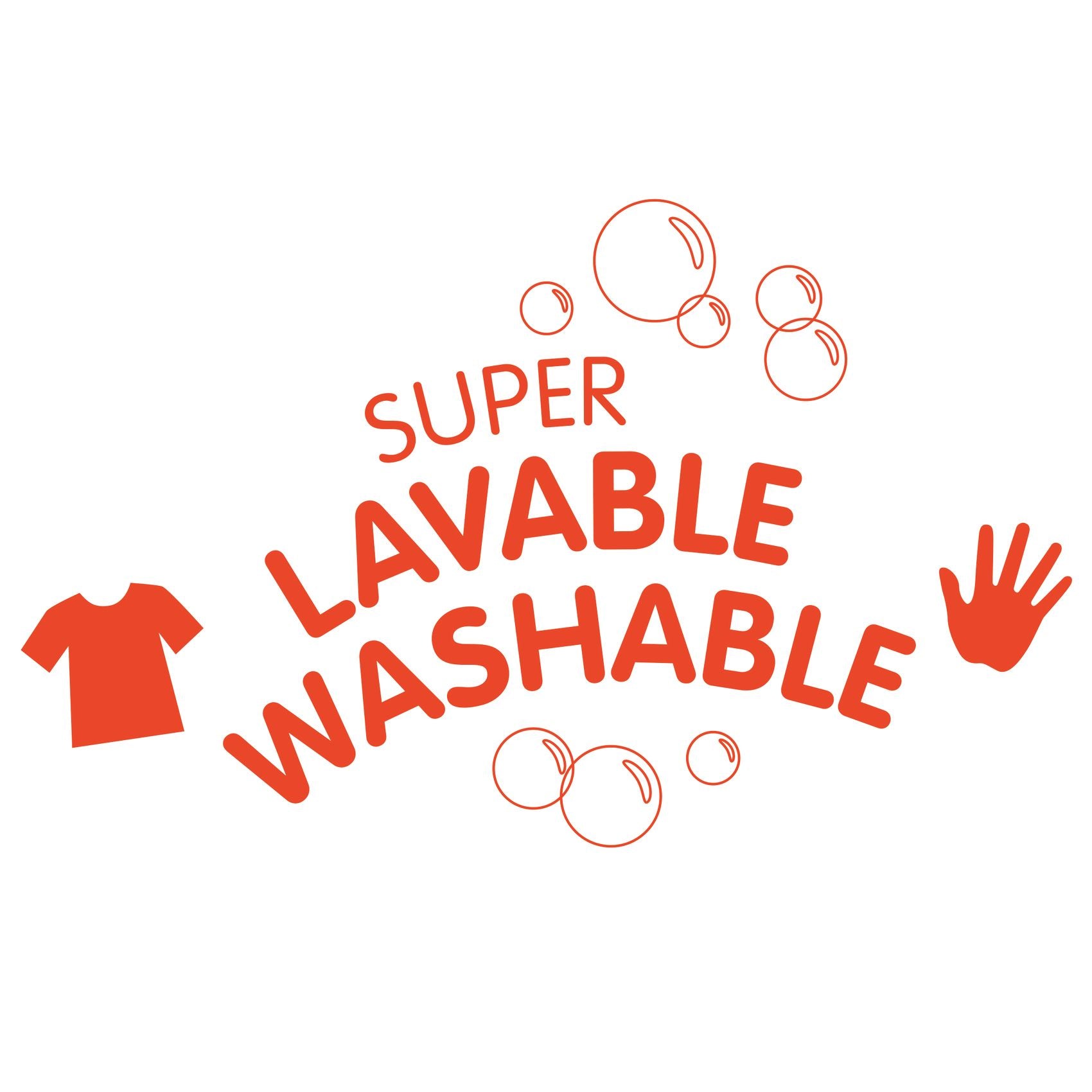 6  verfstiften met schuim punt