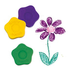 Djeco set van 12 ergonomische krijtjes voor kleintjes