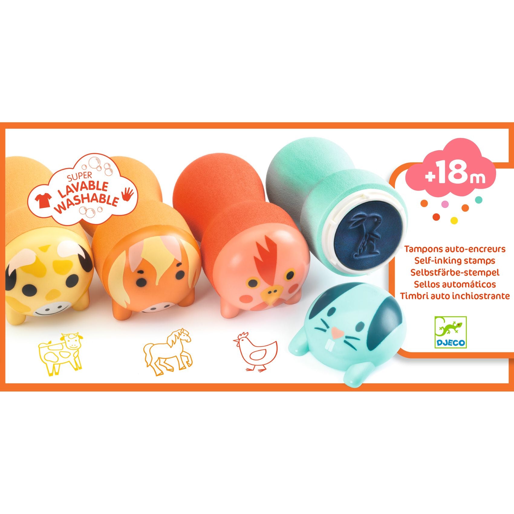 Stempelset boerderijdieren