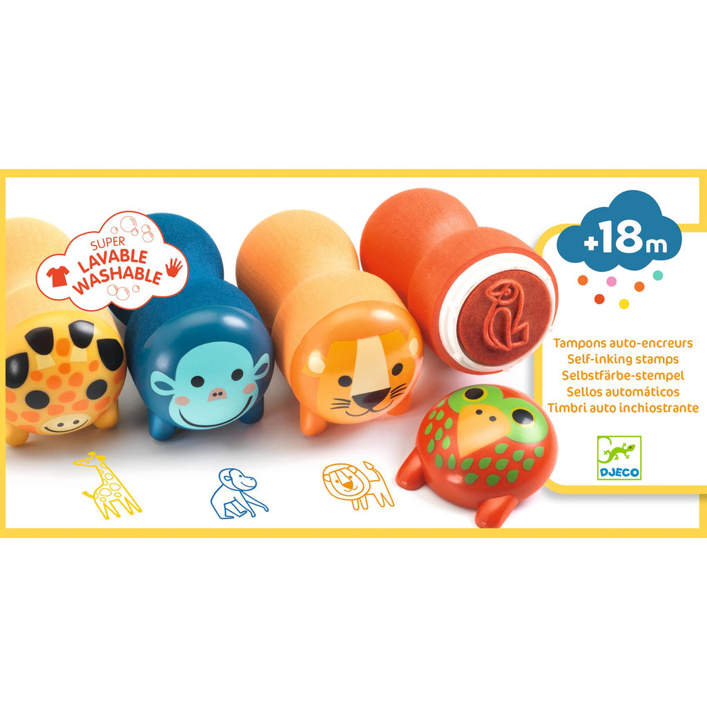 Stamps for little ones - Safari animals