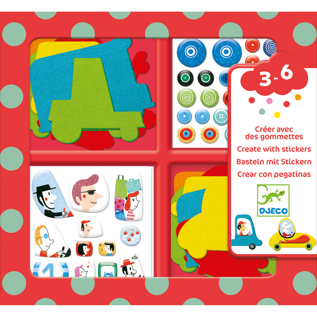 Stickerset voertuigen