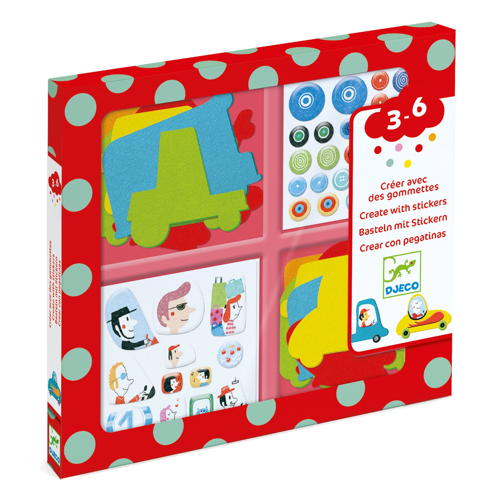 Stickerset voertuigen