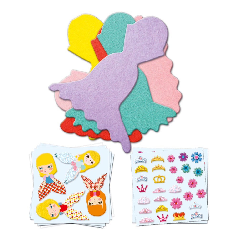 Stickerset prinsessen