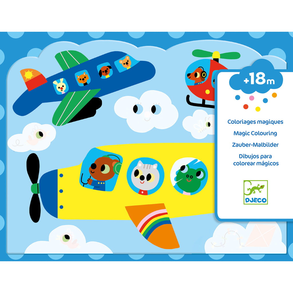 Onderweg Waterkleuren Verborgen in de lucht